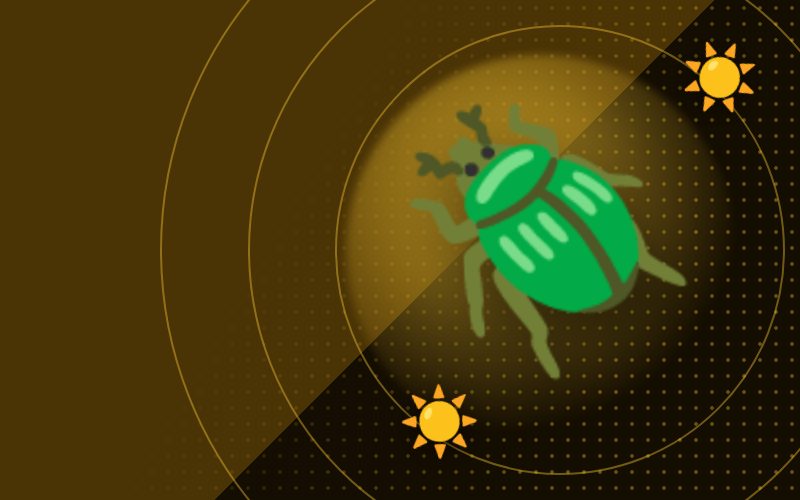 Winged Scarab Sun